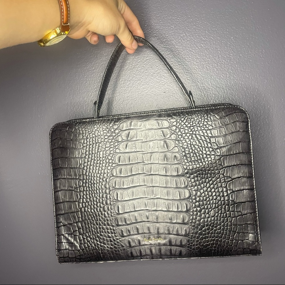 Vintage Mock Crocodile Leather Paul Smith Purse